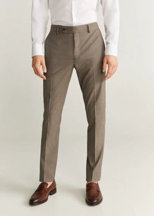 Aadarsh Brown Formal Pants